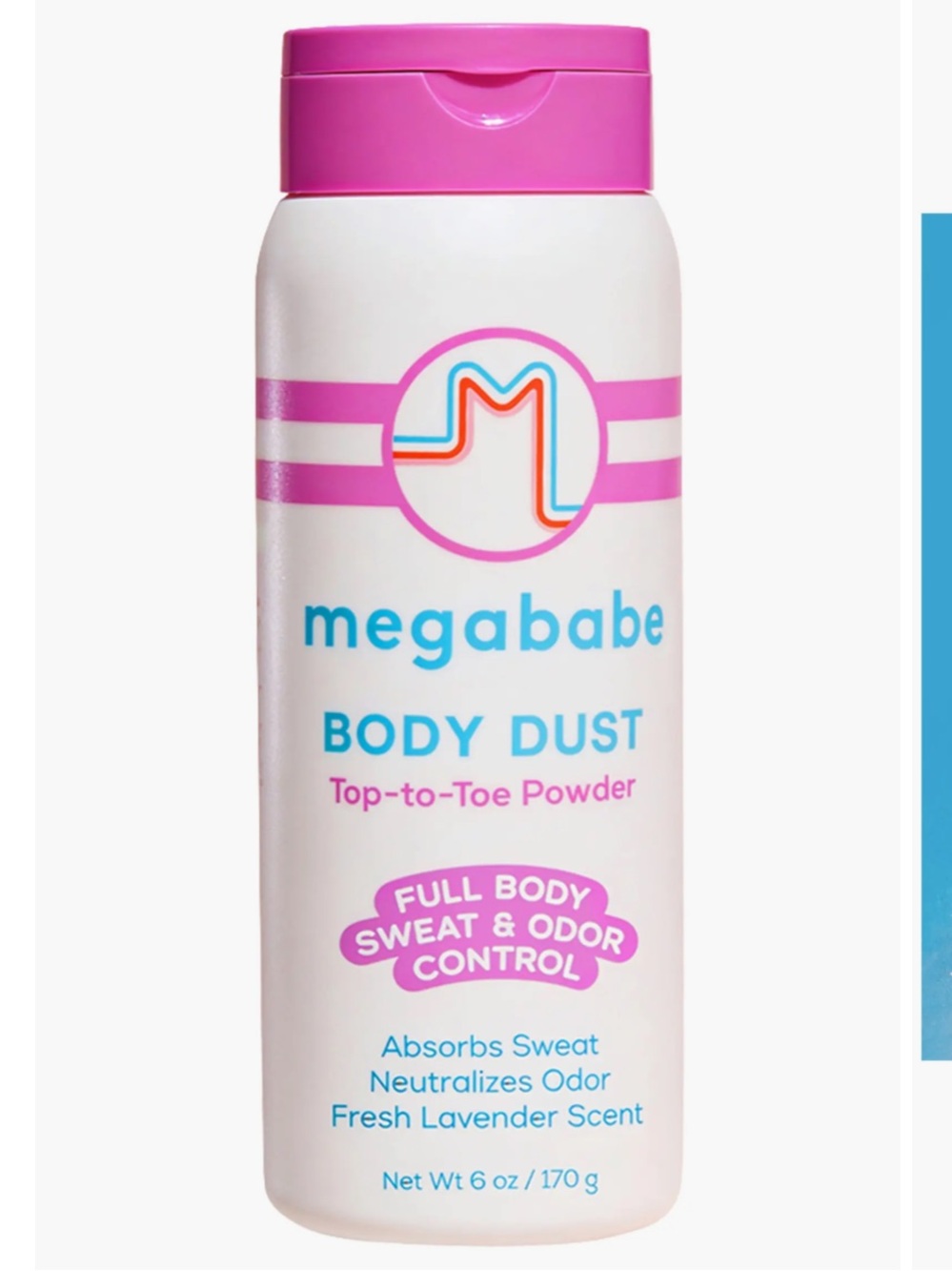 Megababe Body powder 2 full bottles